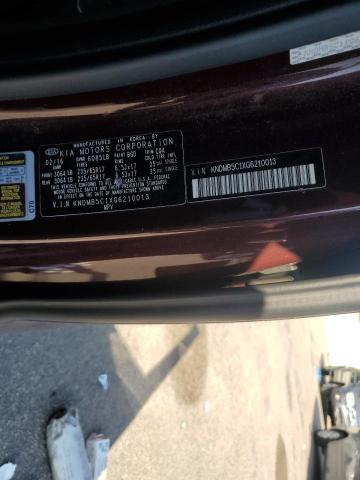 2016 KIA SEDONA LX KNDMB5C1XG6210013