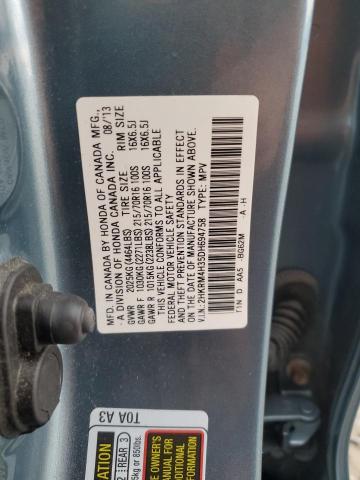 2013 HONDA CR-V LX - 2HKRM4H35DH694758
