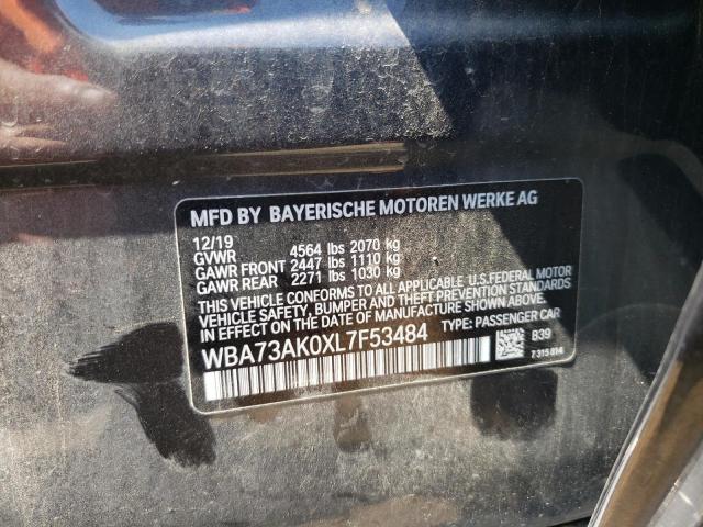 2020 BMW 228XI WBA73AK0XL7F53484