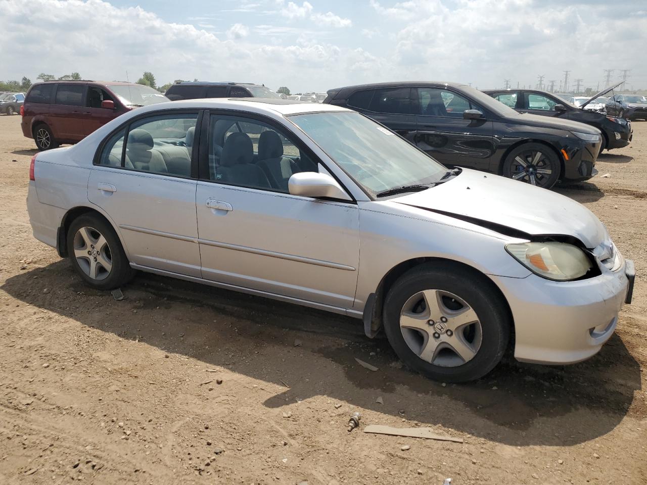 Lot #3293292467 2004 HONDA CIVIC EX