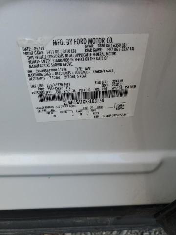 2019 LINCOLN MKT 2LMHJ5ATXKBL03150