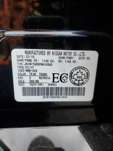2015 INFINITI Q50 BASE JN1BV7AR0FM414545