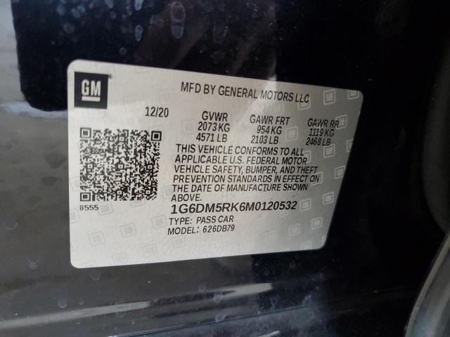 2021 CADILLAC CT5 LUXURY 1G6DM5RK6M0120532
