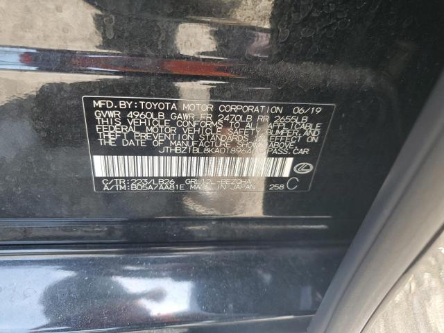 2019 LEXUS GS 350 BAS JTHBZ1BL8KA018964