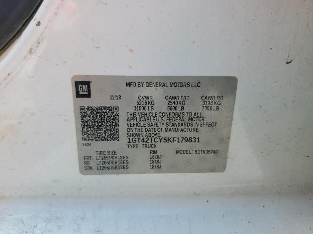 2019 GMC SIERRA K3500 1GT42TCY5KF179831