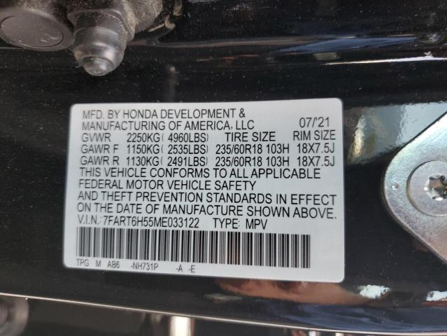 2021 HONDA CR-V EX 7FART6H55ME033122