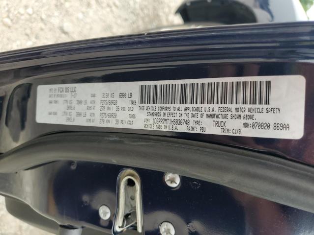 2017 RAM 1500 SPORT 1C6RR7MT1HS838748