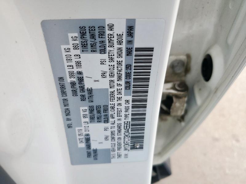 2019 MAZDA CX-3 TOURI JM1DKFC72K0445589