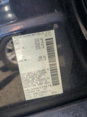 2013 NISSAN ALTIMA 2.5 - 1N4AL3APXDN519676