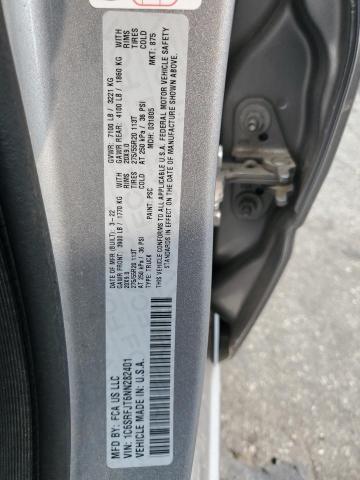 2022 RAM 1500 LARAMIE 1C6SRFJT6NN282401