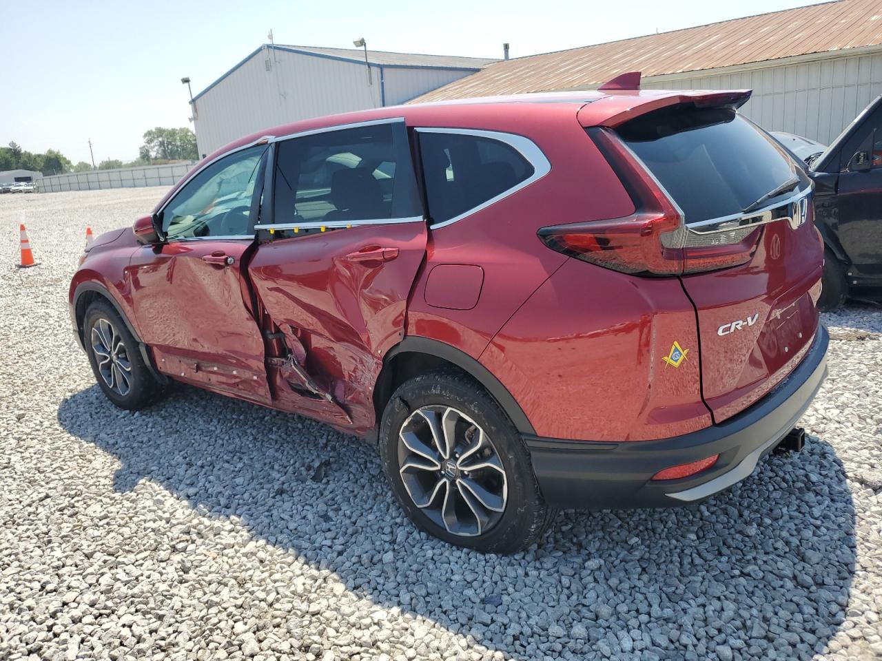 Lot #3315887082 2021 HONDA CR-V EX