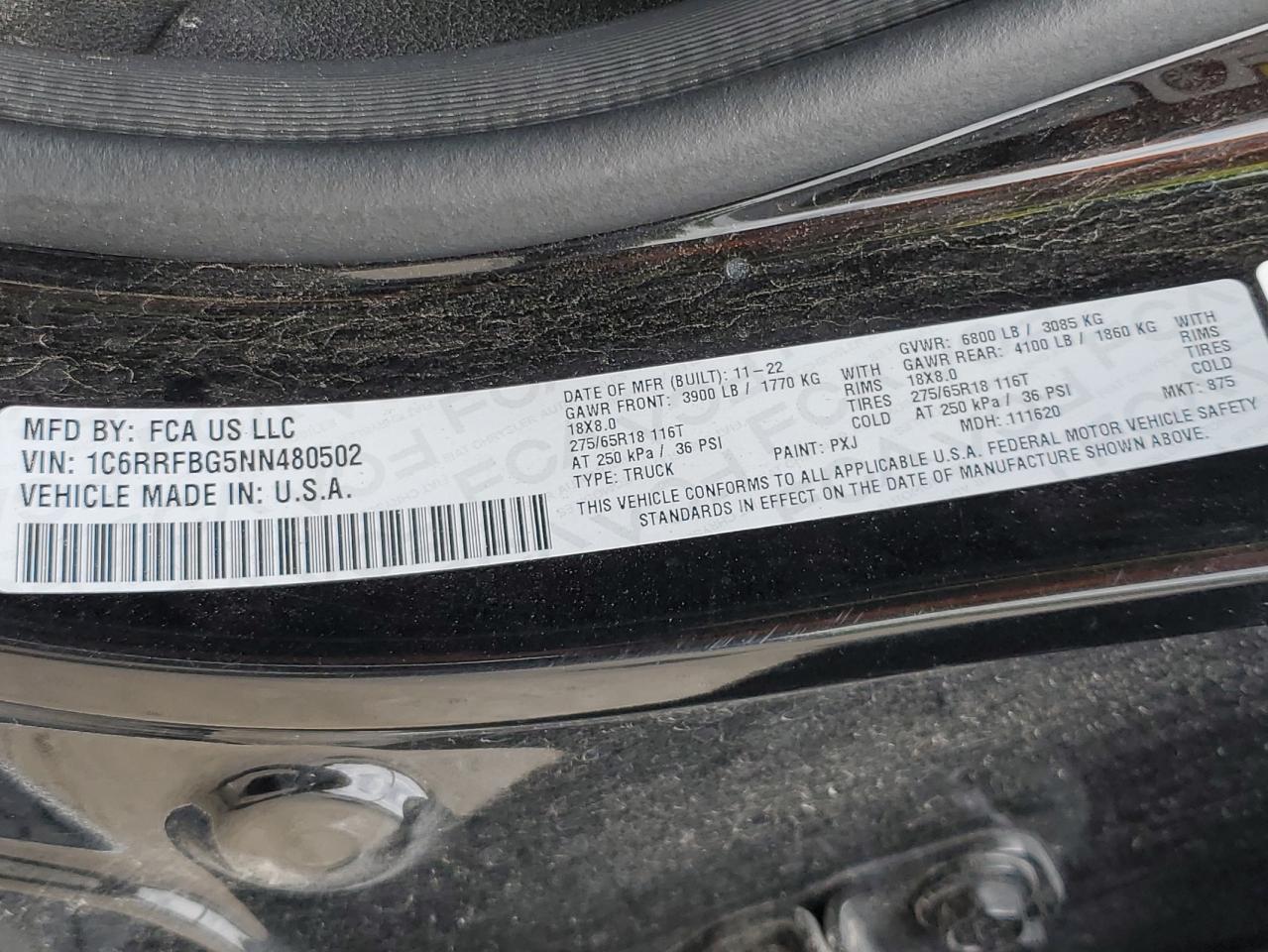 RAM 1500 BIG HORN/LONE STAR