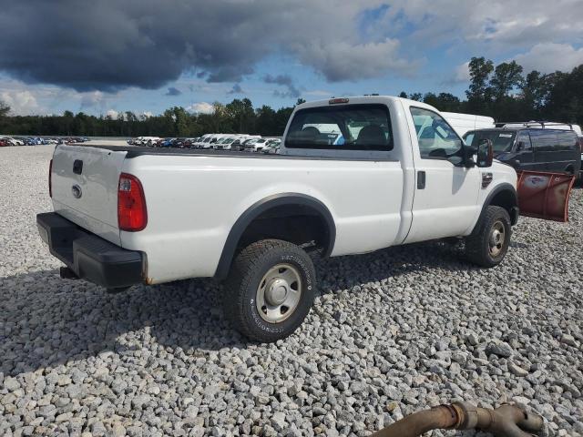 FORD F350 SRW SUPER DUTY 2008 white pickup diesel 1FTWF31R18ED08929 photo #4