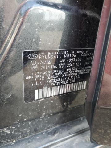 2019 GENESIS G70 PRESTI KMTG34LE2KU021157