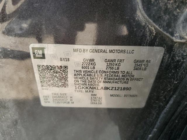 2019 GMC ACADIA SLE 1GKKNKLA8KZ121890