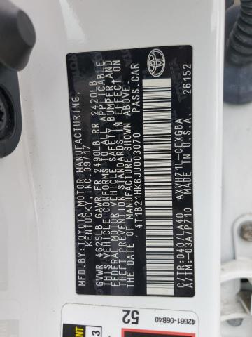 2018 TOYOTA CAMRY HYBR - 4T1B21HK6JU003070