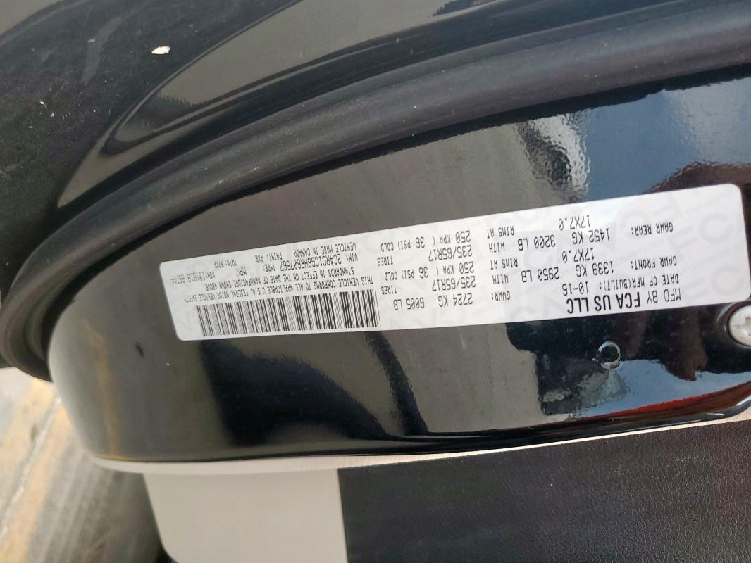 2017 CHRYSLER PACIFICA L 2C4RC1CG8HR607567