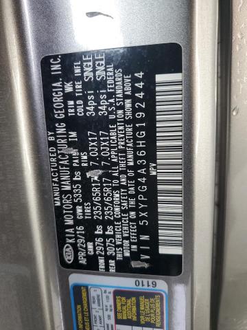 2017 KIA SORENTO LX - 5XYPG4A36HG192444