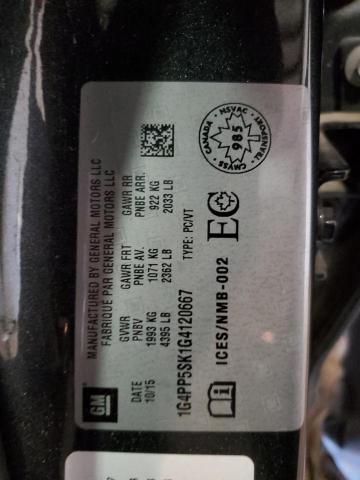 2016 BUICK VERANO 1G4PP5SK1G4120667