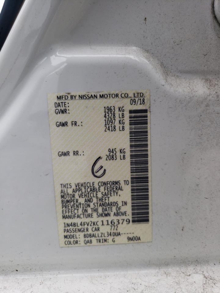 NISSAN ALTIMA PLATINUM