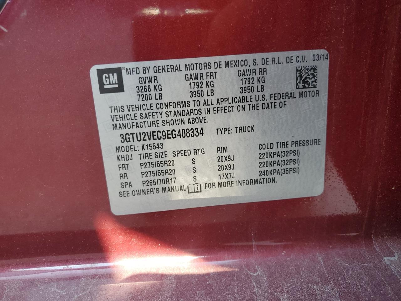 GMC SIERRA K1500 SLT