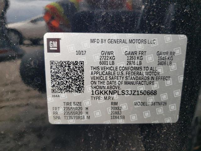 2018 GMC ACADIA DEN 1GKKNPLS3JZ150668