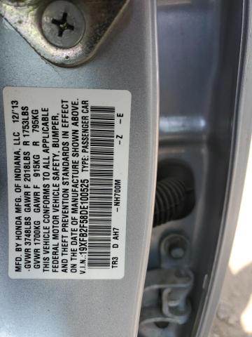 2013 HONDA CIVIC LX - 19XFB2F58DE100525