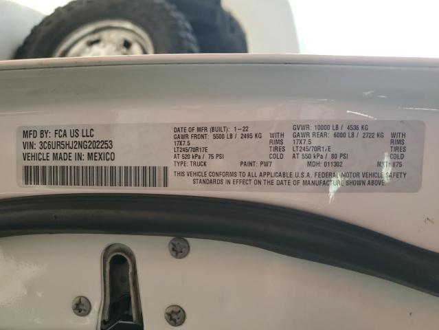 2022 RAM 2500 TRADE - 3C6UR5HJ2NG202253