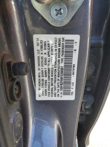 2015 HONDA CIVIC EX 19XFB2F89FE209301