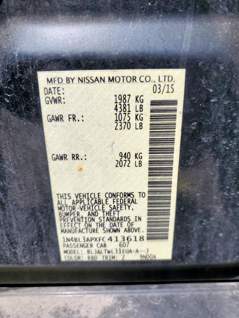 2015 NISSAN ALTIMA 3.5 1N4BL3APXFC413618