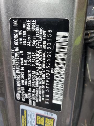 2016 KIA SORENTO EX - 5XYPHDA53GG130156