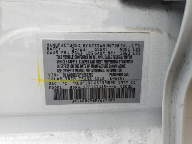 2023 NISSAN SENTRA SV 3N1AB8CV2PY267289
