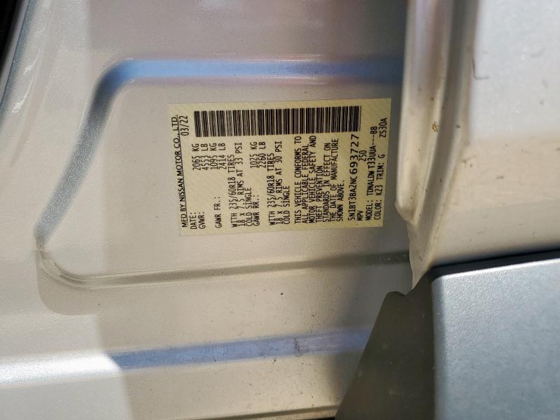 2022 NISSAN ROGUE SV - 5N1BT3BA2NC693727
