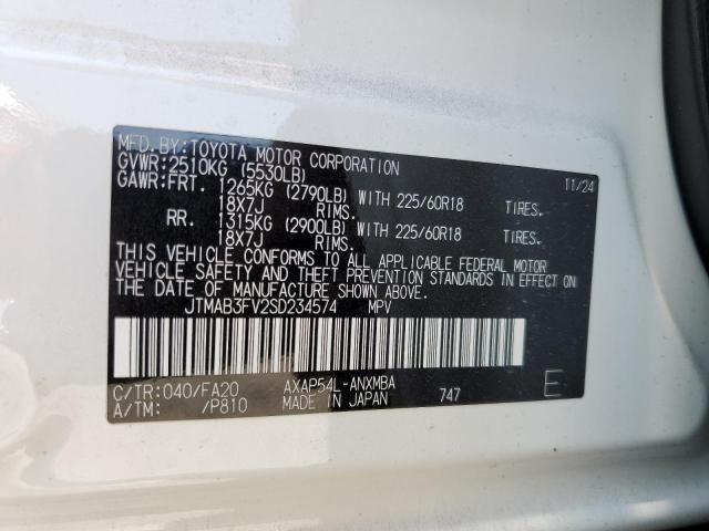 2025 TOYOTA RAV4 SE JTMAB3FV2SD234574