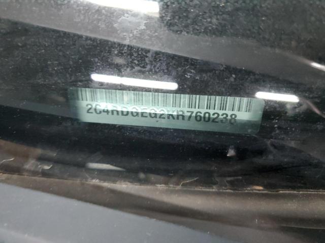 2019 DODGE GRAND CARA 2C4RDGEG2KR760238