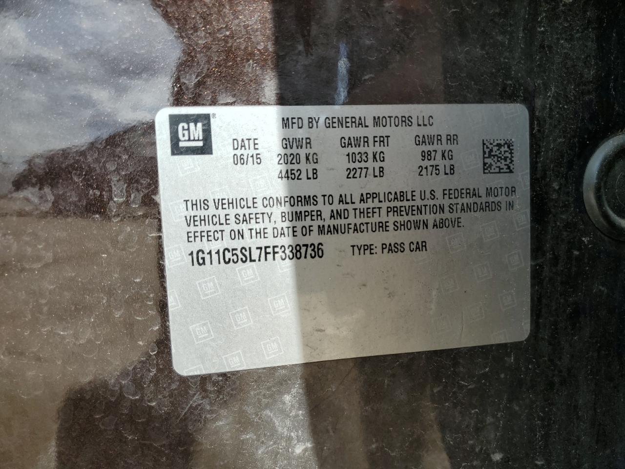 CHEVROLET MALIBU 1LT