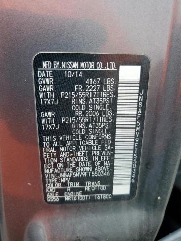 2015 NISSAN JUKE S - JN8AF5MV9FT550346