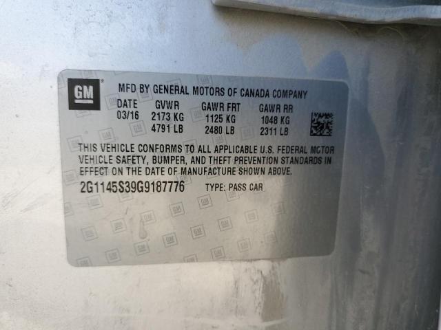 2016 CHEVROLET IMPALA LTZ #3254874827