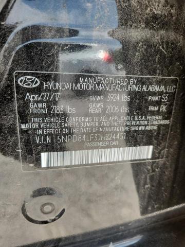 2018 HYUNDAI ELANTRA SEL 5NPD84LF3JH224451