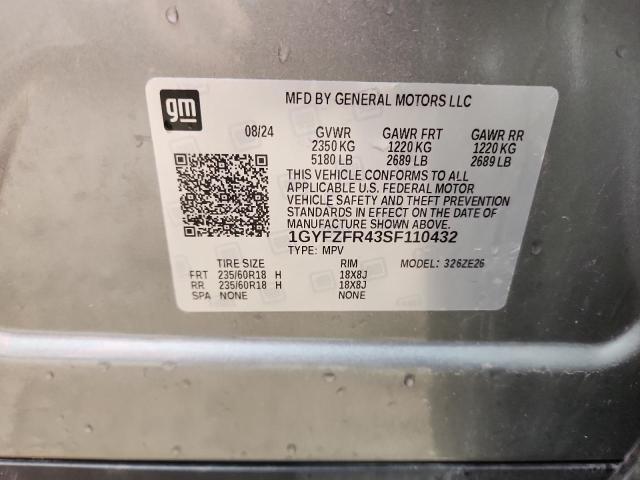 2025 CADILLAC XT4 SPORT 1GYFZFR43SF110432