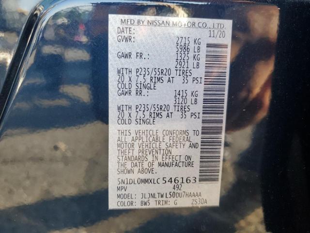2020 INFINITI Q60 5N1DL0MMXLC546163