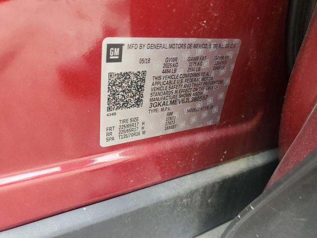 2018 GMC TERRAIN SL 3GKALMEV6JL380557