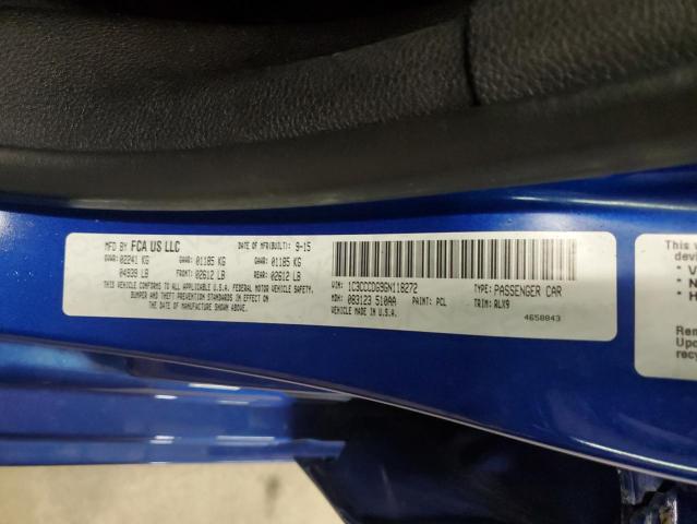 2016 CHRYSLER 200 S - 1C3CCCDG9GN118272