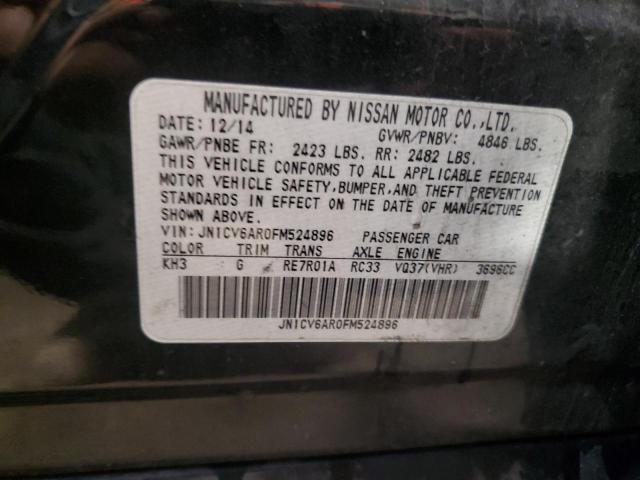 2015 INFINITI Q40 JN1CV6AR0FM524896
