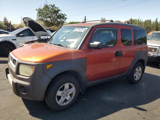 HONDA ELEMENT EX 2003 orange  gas 5J6YH18573L013021 photo #1