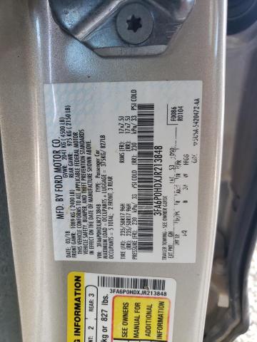 2018 FORD FUSION SE 3FA6P0HDXJR213848