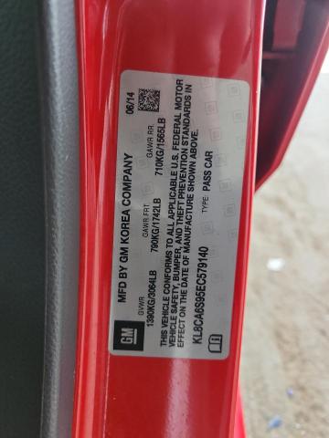 2014 CHEVROLET SPARK LS - KL8CA6S95EC579140