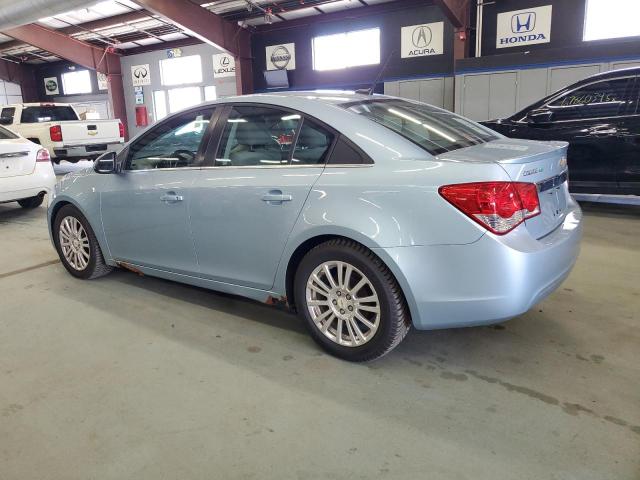 CHEVROLET CRUZE ECO 2011 blue sedan 4d gas 1G1PK5S97B7251280 photo #3