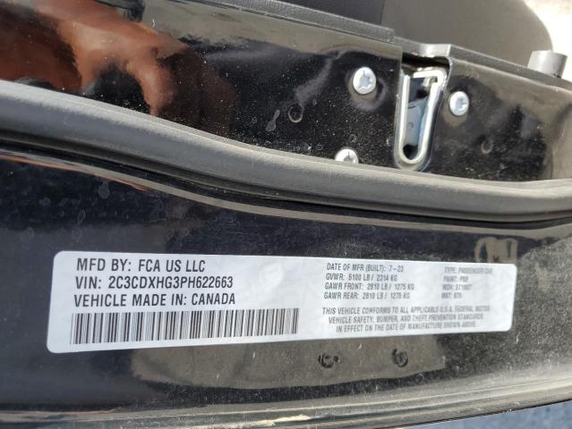 2023 DODGE CHARGER GT 2C3CDXHG3PH622663