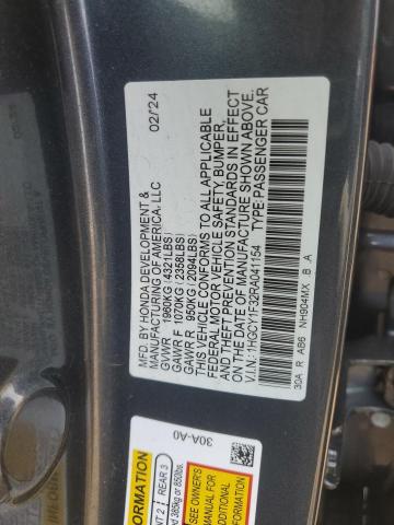 2024 HONDA ACCORD EX 1HGCY1F32RA041154
